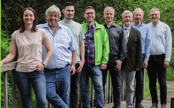 Foto der Kandidatin und der Kandidaten für die Kommunalwahl Harsefeld.
